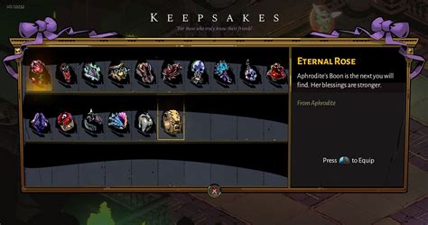 best keepsakes in hades.